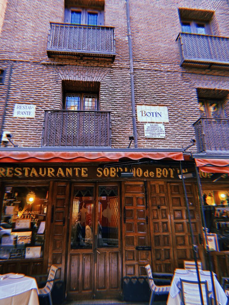 botin oldest restaurant madrid